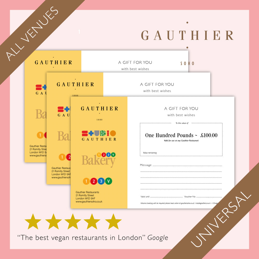 Gauthier Universal Gift Voucher