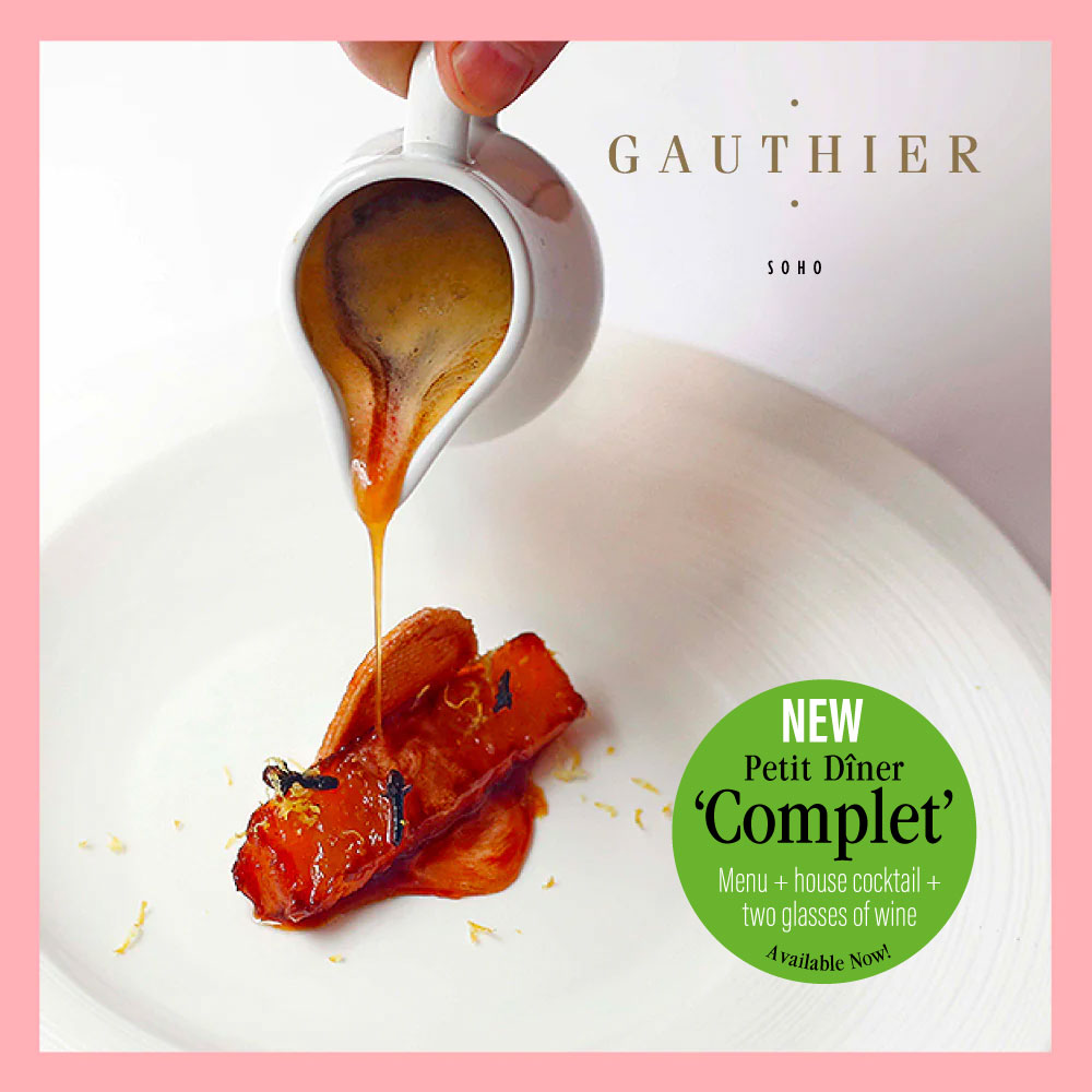 Gauthier Soho - 'Petit Dîner' Tasting Menu